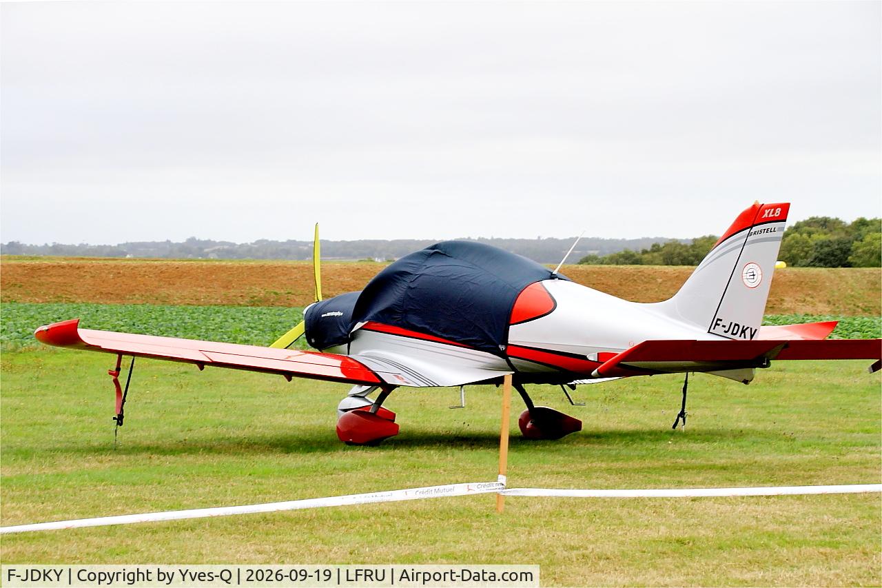 Aircraft F-JDKY, Bristell XL8, c/n unknown, Bristell XL8, Static display, Morlaix-Ploujean airport (LFRU-MXN), at LFRU, photo by Yves-Q