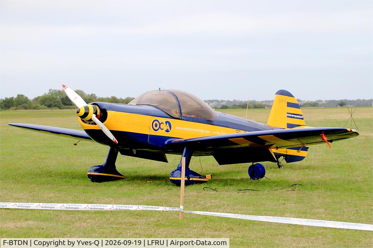 Aircraft F-BTDN, Mudry CAP-10B, c/n 30, Mudry CAP-10B, Static display, Morlaix-Ploujean airport (LFRU-MXN), at LFRU, photo by Yves-Q
