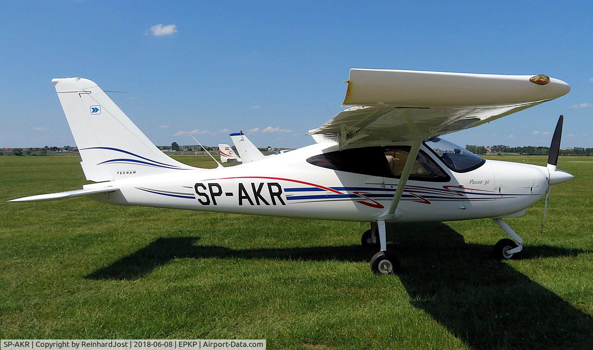 Aircraft SP-AKR, Tecnam P-2008JC, c/n 1058, Private Tecnam at Krakau, Poland, at EPKP, photo by ReinhardJost