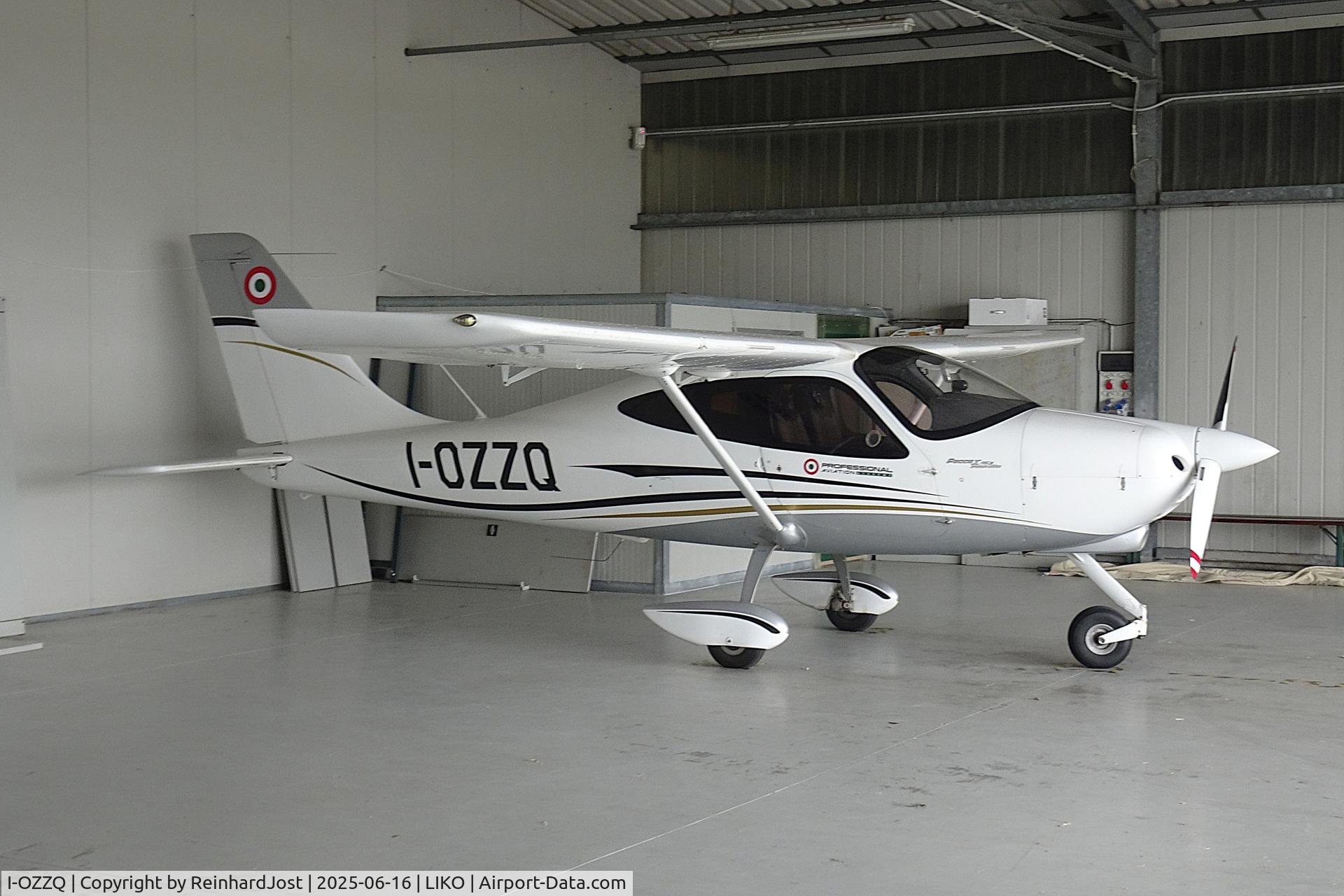 Aircraft I-OZZQ, Tecnam P-2008JC, c/n 1232, 2021-build Tecnam at Ozzano dell'Emilia, Italy, at LIKO, photo by ReinhardJost
