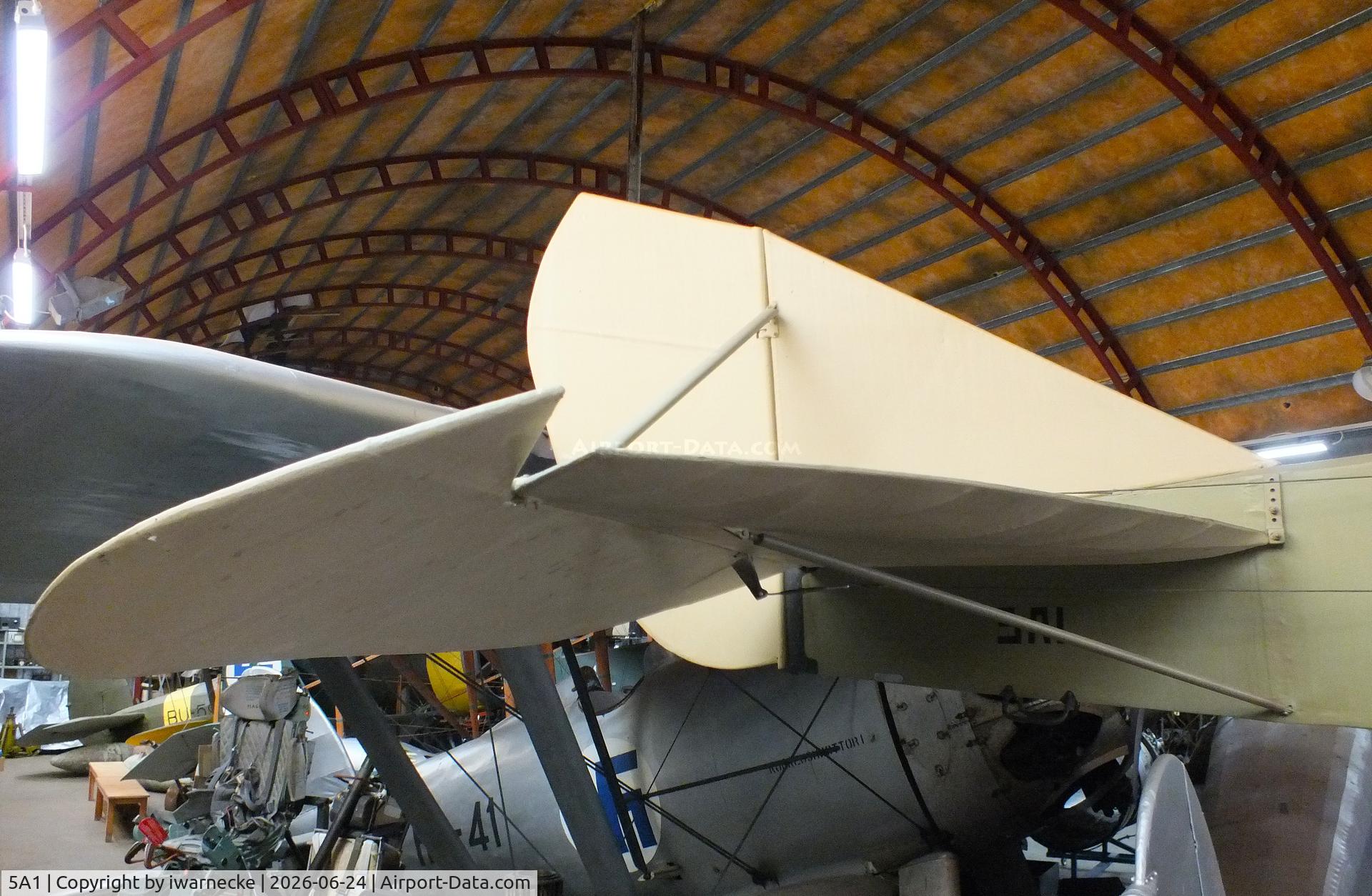 Aircraft 5A1, Rumpler 6B2, c/n not found_5A1, Rumpler 6B-2 (prop dismounted) at the Hallinportti Ilmailumuseo (Halli Aviation Museum), Halli-Kuorevesi, photo by iwarnecke