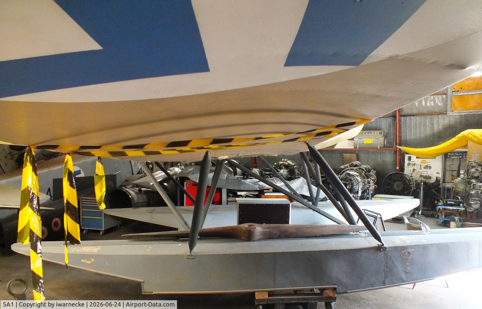 Aircraft 5A1, Rumpler 6B2, c/n not found_5A1, Rumpler 6B-2 (prop dismounted) at the Hallinportti Ilmailumuseo (Halli Aviation Museum), Halli-Kuorevesi, photo by iwarnecke