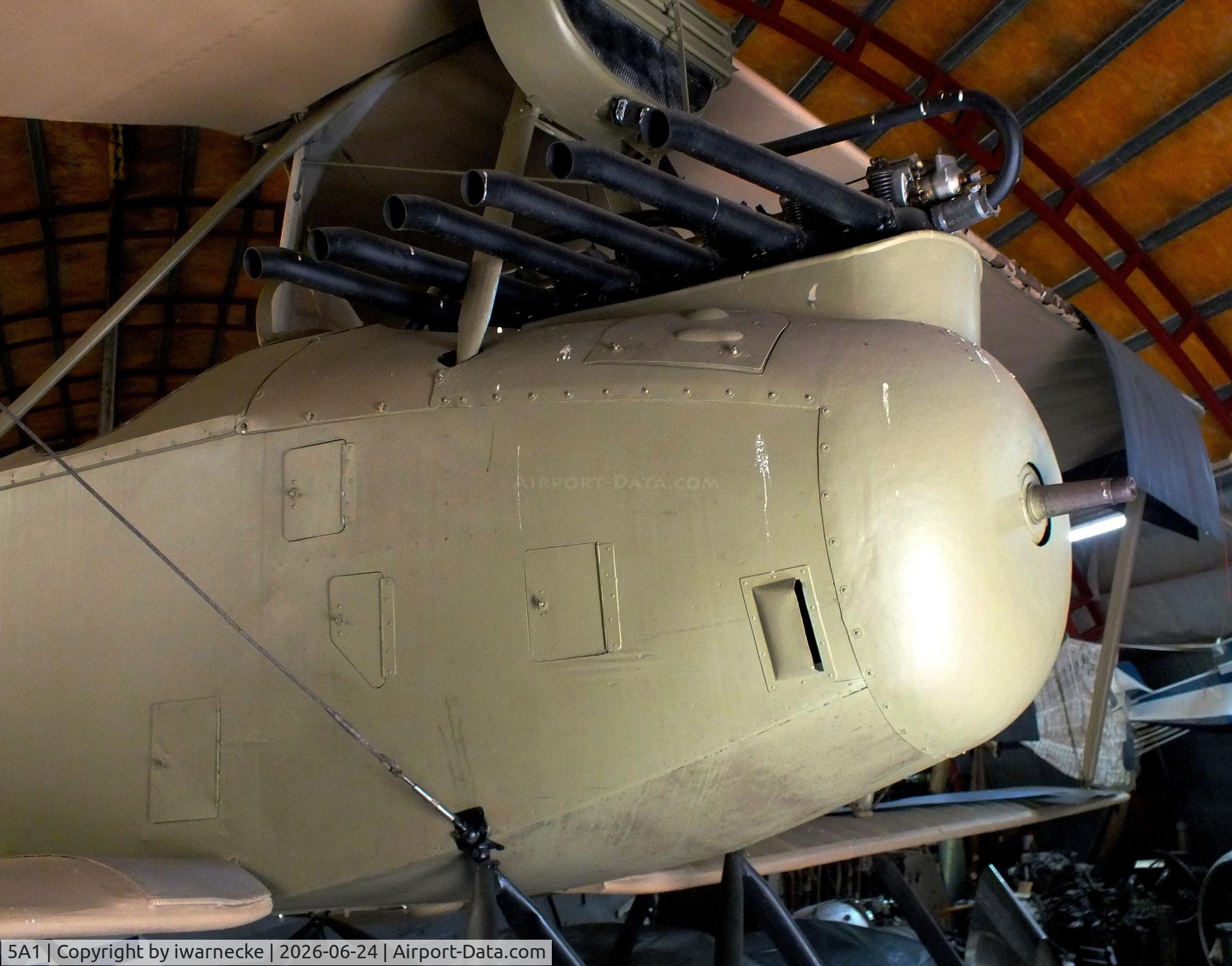 Aircraft 5A1, Rumpler 6B2, c/n not found_5A1, Rumpler 6B-2 (prop dismounted) at the Hallinportti Ilmailumuseo (Halli Aviation Museum), Halli-Kuorevesi, photo by iwarnecke