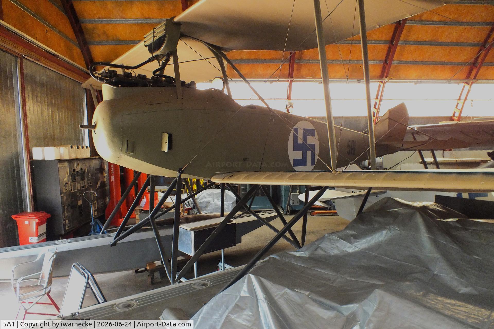 Aircraft 5A1, Rumpler 6B2, c/n not found_5A1, Rumpler 6B-2 (prop dismounted) at the Hallinportti Ilmailumuseo (Halli Aviation Museum), Halli-Kuorevesi, photo by iwarnecke