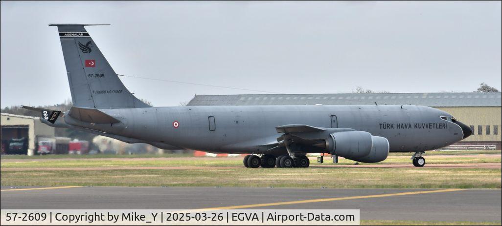 Aircraft 57-2609, 1957 Boeing KC-135R Stratotanker, c/n 17745 l/n T0215, 1957 Boeing KC-135R Stratotanker of the Turkish Air Force at RAF Fairford, at EGVA, photo by Mike_Y
