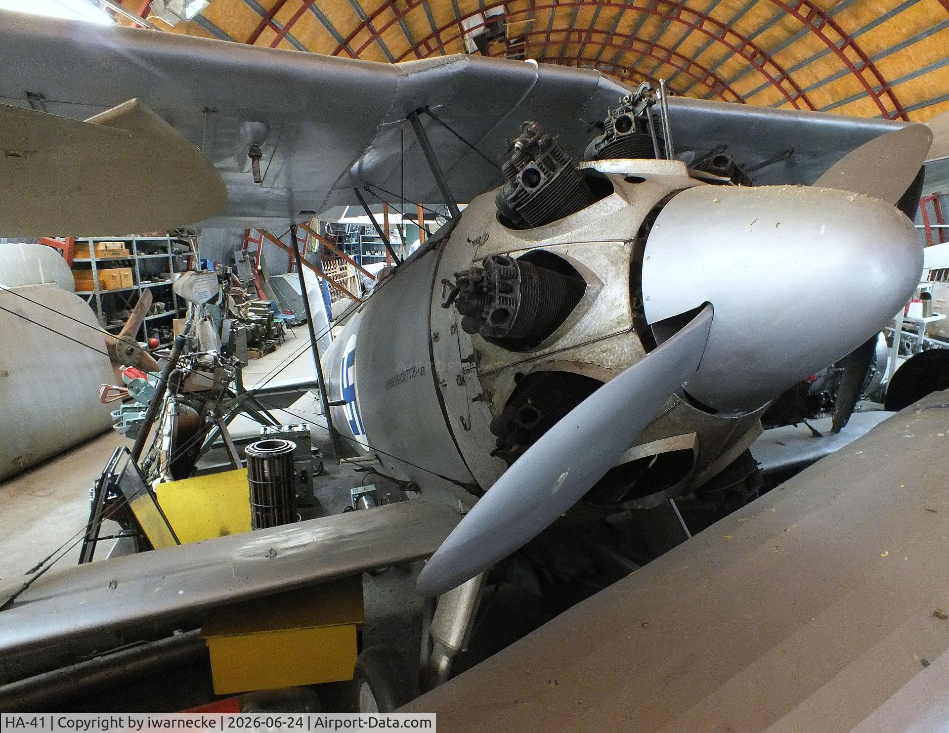 Aircraft HA-41, 1928 Valtion D 27 Haukka II, c/n 02, Valtion lentokonetehdas VL D 27 Haukka II at the Hallinportti Ilmailumuseo (Halli Aviation Museum), Halli-Kuorevesi, photo by iwarnecke