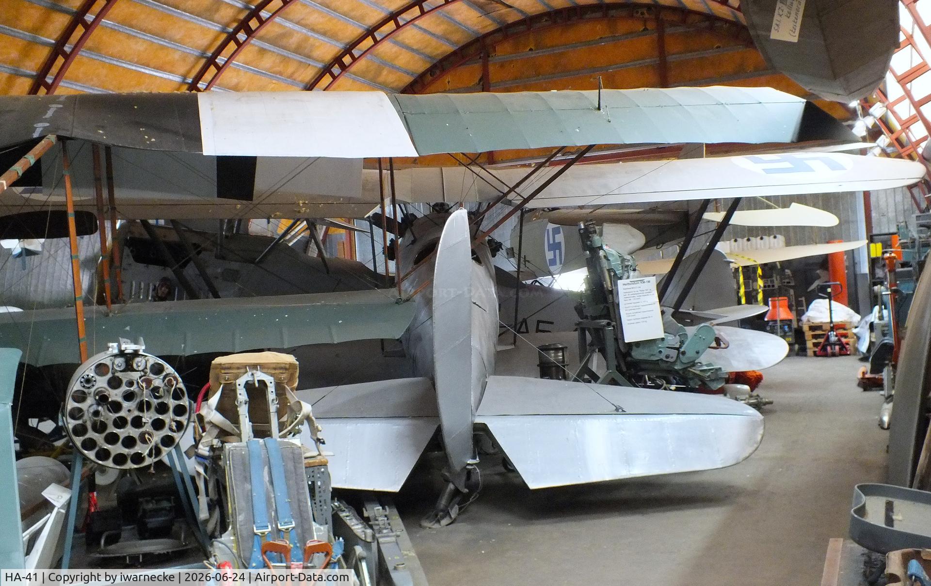 Aircraft HA-41, 1928 Valtion D 27 Haukka II, c/n 02, Valtion lentokonetehdas VL D 27 Haukka II at the Hallinportti Ilmailumuseo (Halli Aviation Museum), Halli-Kuorevesi, photo by iwarnecke