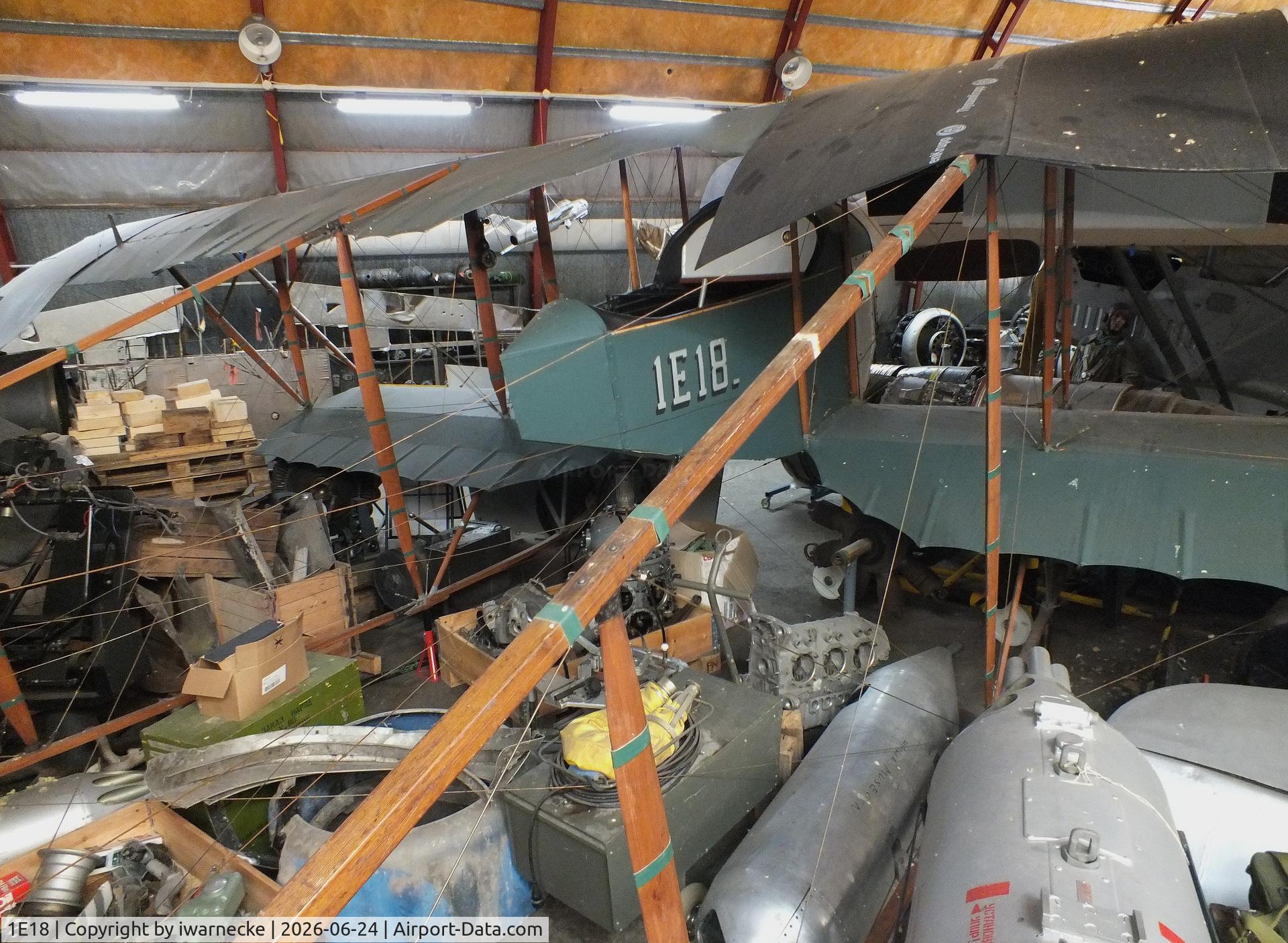 Aircraft 1E18, Caudron G.3, c/n 06, Caudron G.3 at the Hallinportti Ilmailumuseo (Halli Aviation Museum), Halli-Kuorevesi, photo by iwarnecke