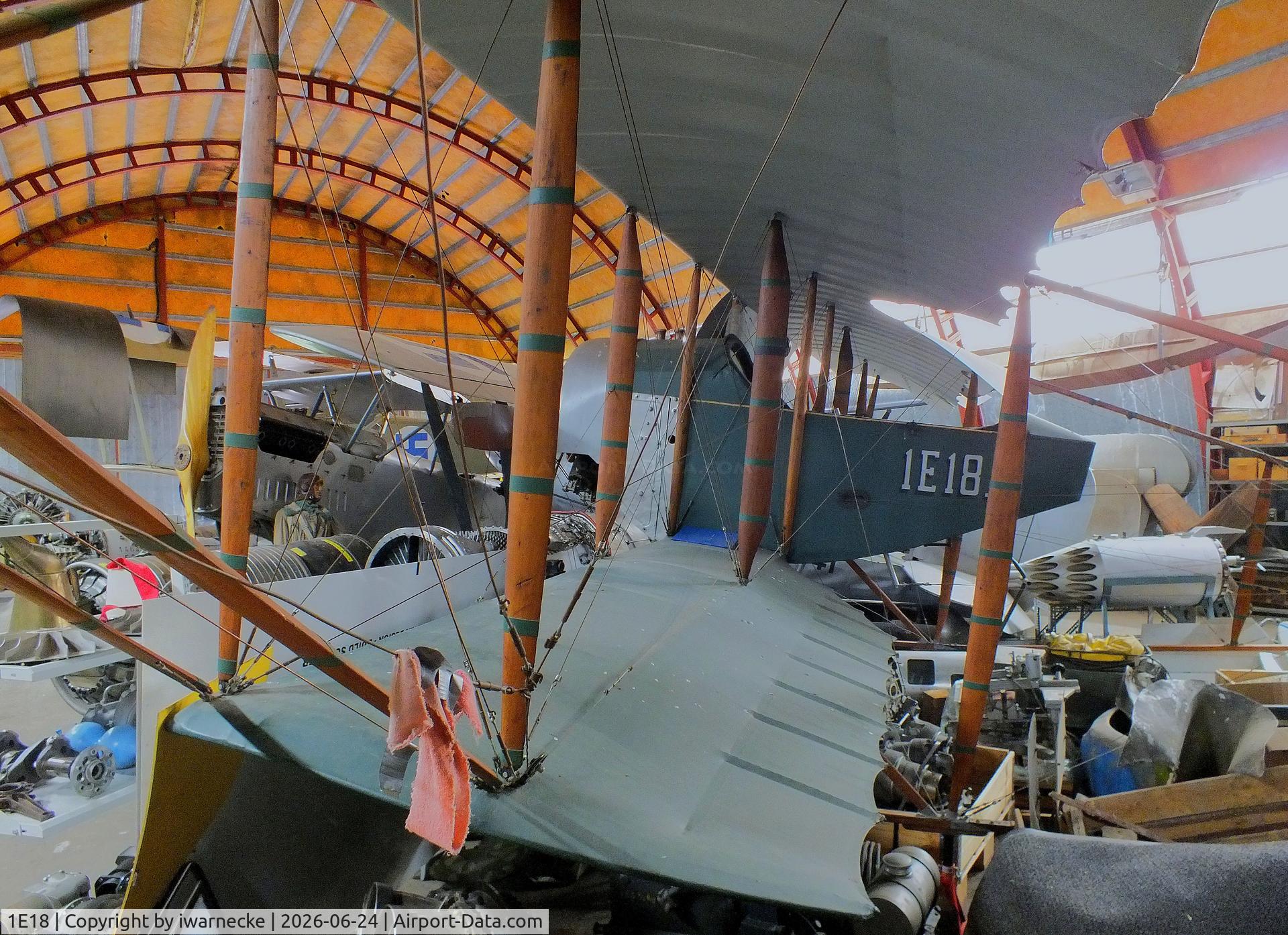 Aircraft 1E18, Caudron G.3, c/n 06, Caudron G.3 at the Hallinportti Ilmailumuseo (Halli Aviation Museum), Halli-Kuorevesi, photo by iwarnecke