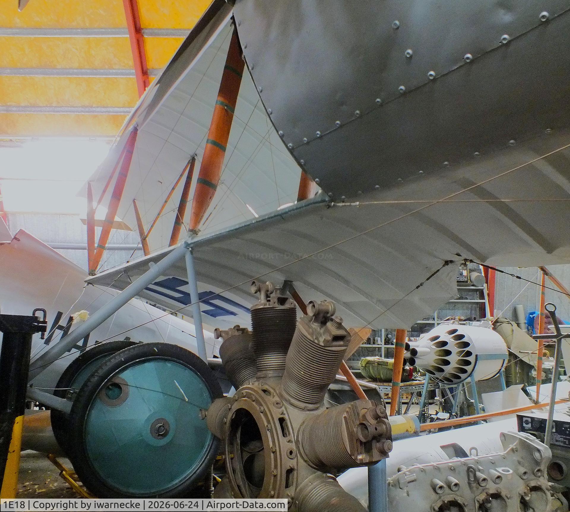 Aircraft 1E18, Caudron G.3, c/n 06, Caudron G.3 at the Hallinportti Ilmailumuseo (Halli Aviation Museum), Halli-Kuorevesi, photo by iwarnecke