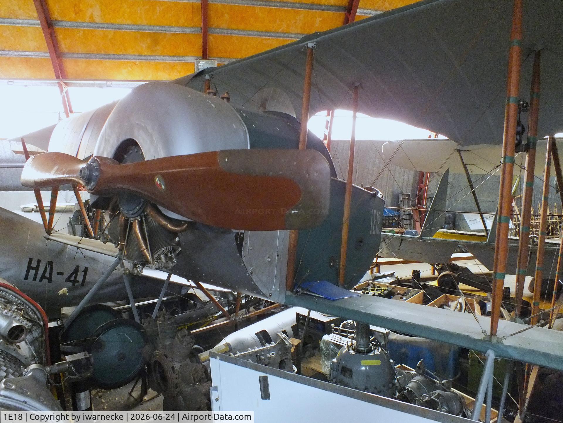 Aircraft 1E18, Caudron G.3, c/n 06, Caudron G.3 at the Hallinportti Ilmailumuseo (Halli Aviation Museum), Halli-Kuorevesi, photo by iwarnecke