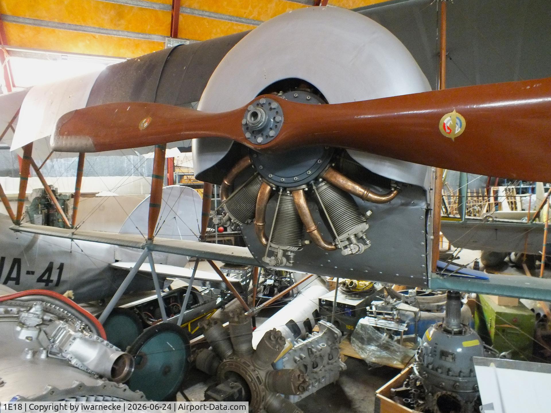 Aircraft 1E18, Caudron G.3, c/n 06, Caudron G.3 at the Hallinportti Ilmailumuseo (Halli Aviation Museum), Halli-Kuorevesi, photo by iwarnecke