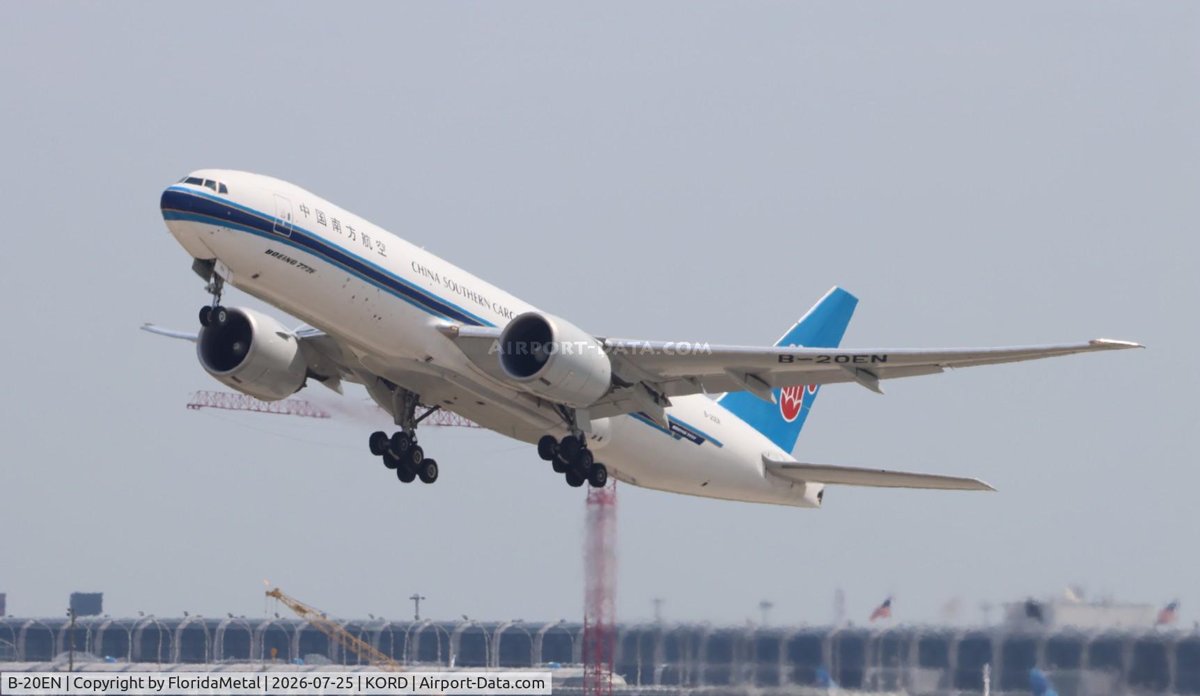 Aircraft B-20EN, 2020 Boeing 777-F1B, c/n 65422 l/n 1650, CSN 77L zx ord-anc, at KORD, photo by FloridaMetal