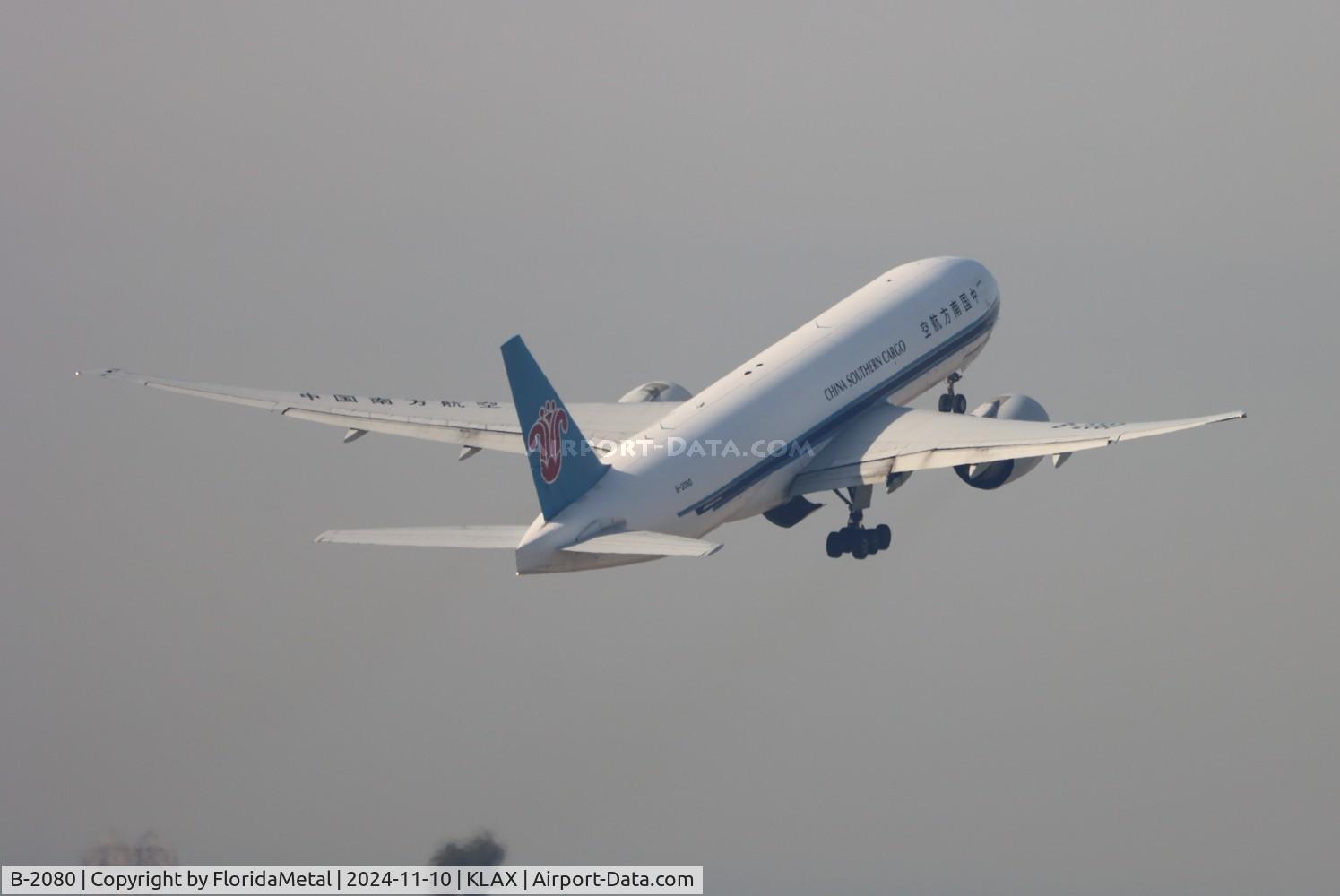 Aircraft B-2080, 2011 Boeing 777-F1B, c/n 37314 l/n 983, CSN 77L zx lax-pvg, at KLAX, photo by FloridaMetal