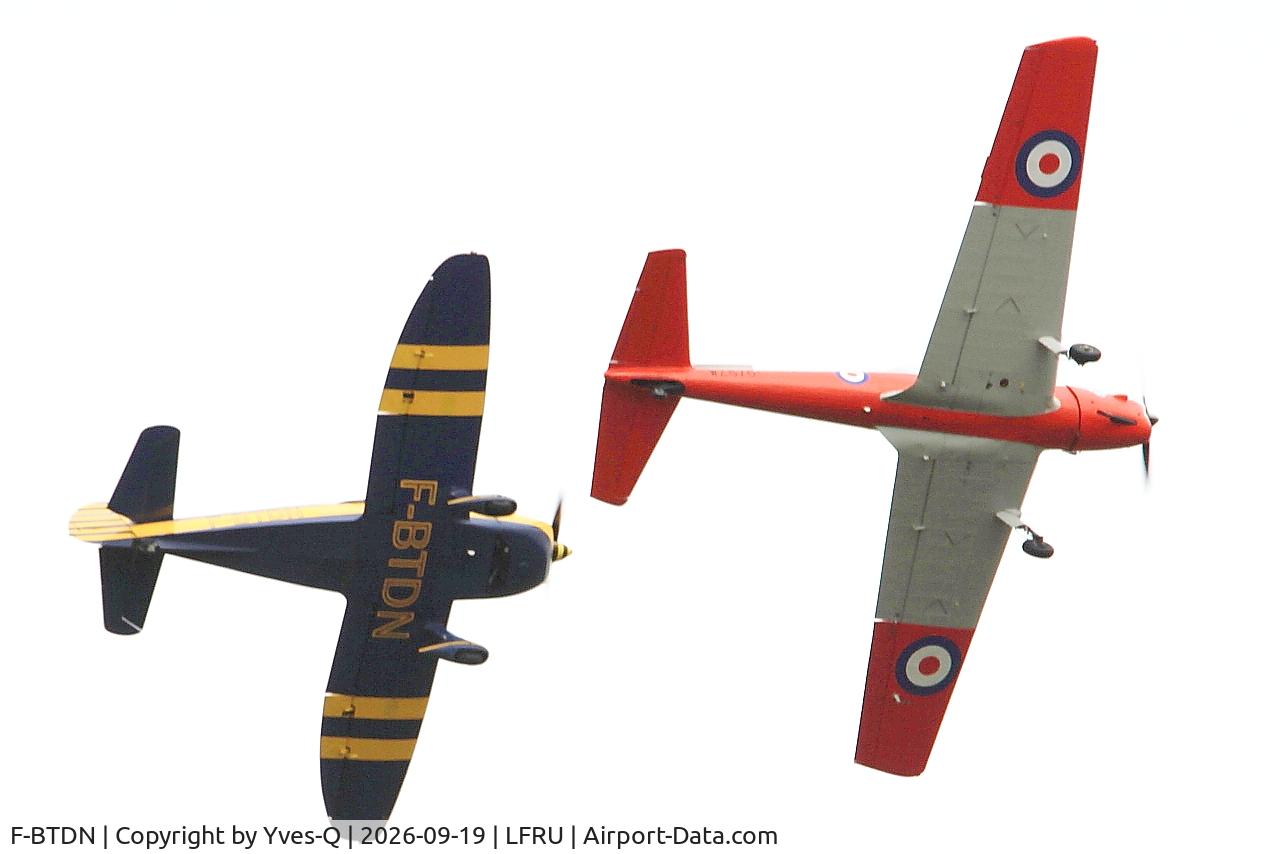 Aircraft F-BTDN, Mudry CAP-10B, c/n 30, Mudry CAP-10B, On display, Morlaix-Ploujean airport (LFRU-MXN), at LFRU, photo by Yves-Q