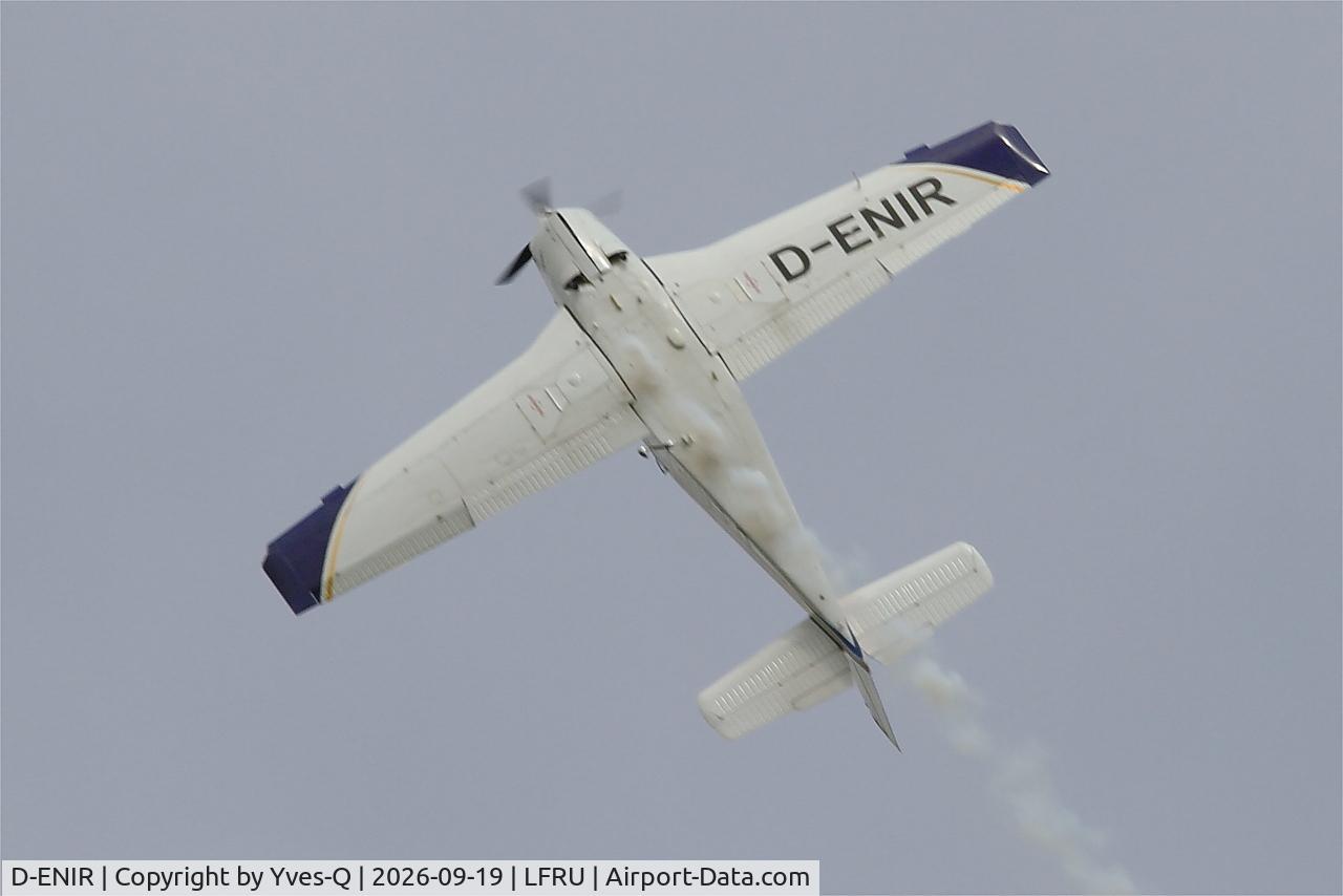 Aircraft D-ENIR, 1970 Beech F33C Bonanza, c/n CJ-27, Beech F33C, On display, Morlaix-Ploujean airport (LFRU-MXN), at LFRU, photo by Yves-Q