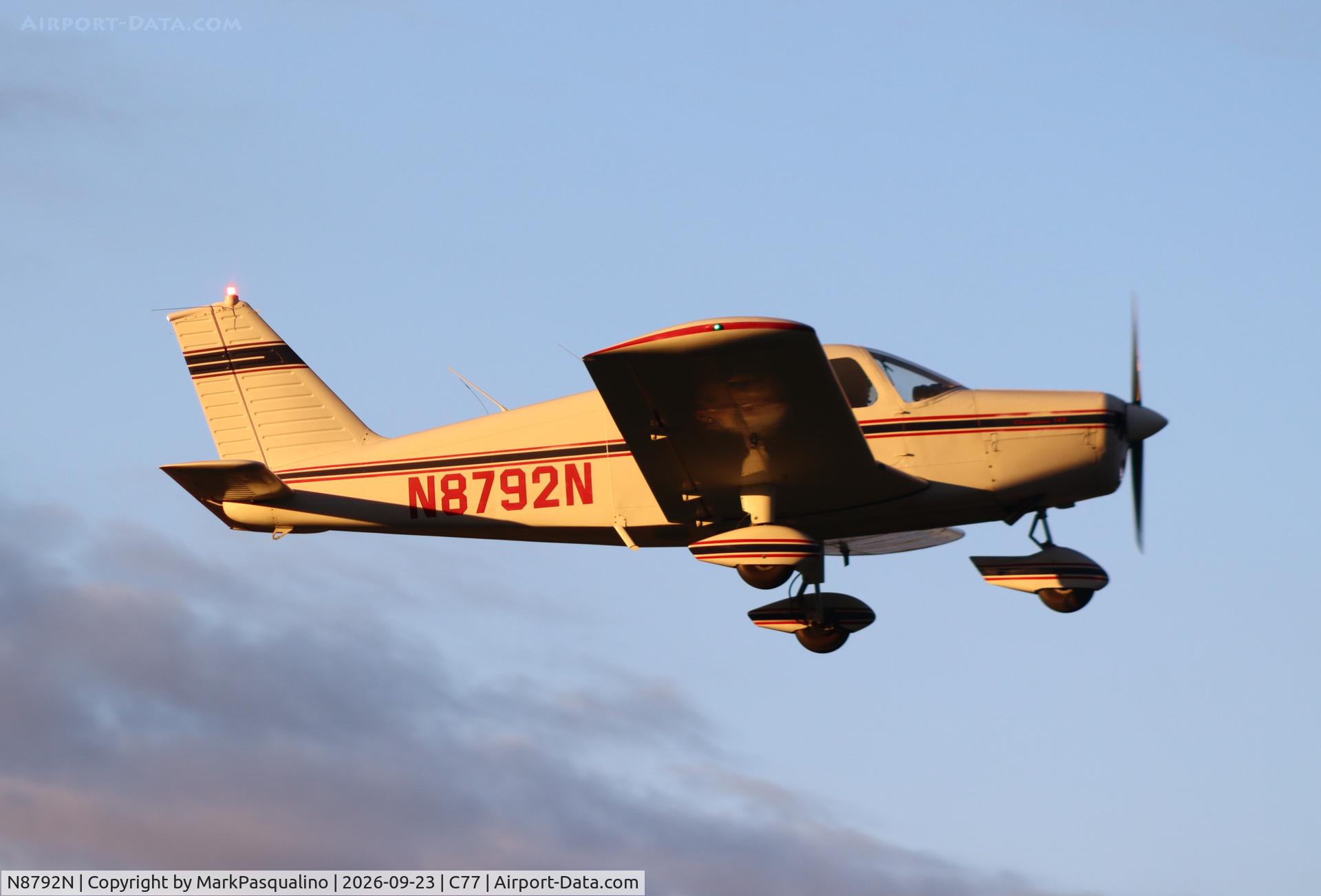 Aircraft N8792N, 1969 Piper PA-28-140, c/n 28-25633, Piper PA-28-140, at C77, photo by MarkPasqualino