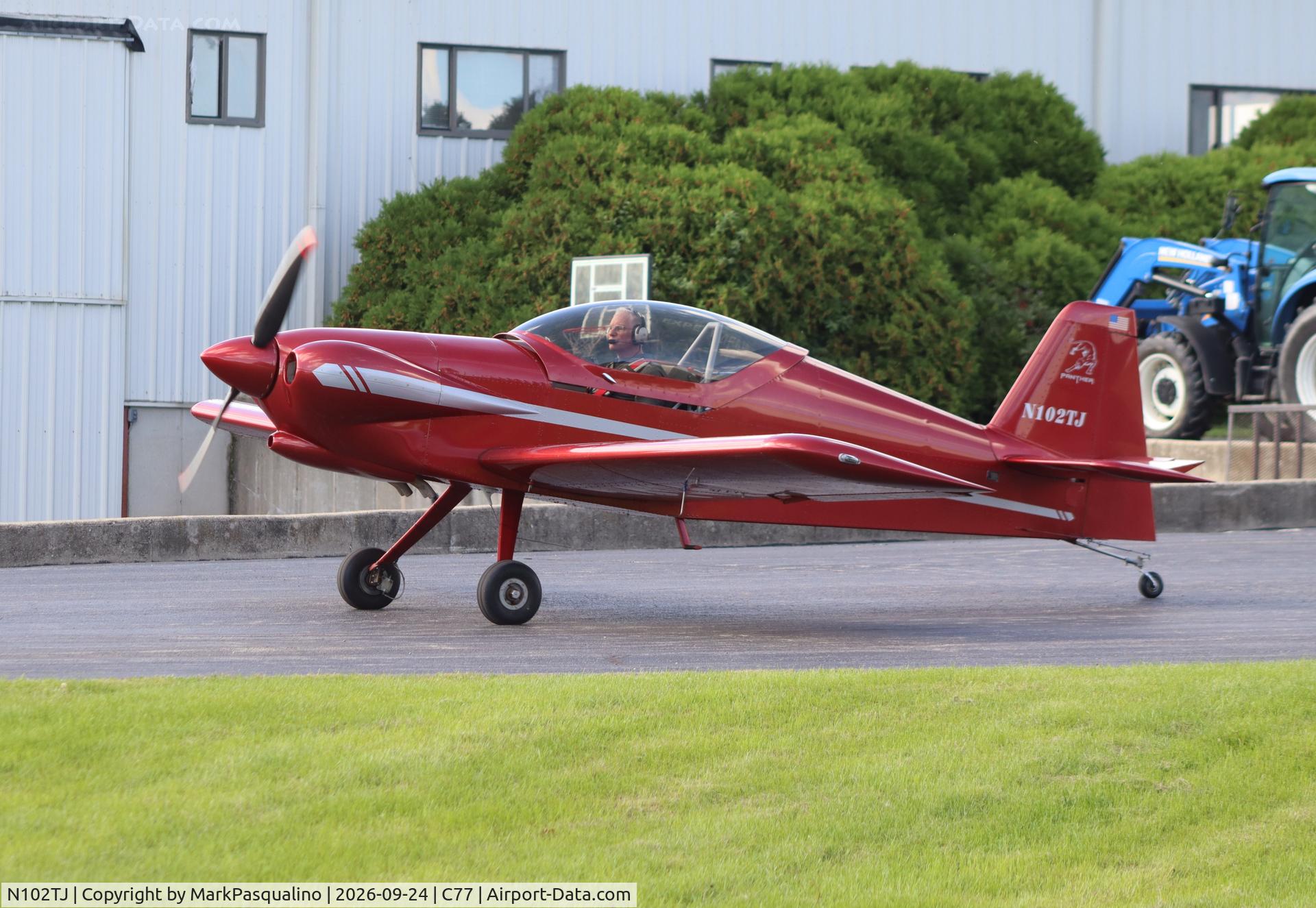 Aircraft N102TJ, 2018 Sport Performance Aviation Panther, c/n 036, Sport Performance Panther, at C77, photo by MarkPasqualino