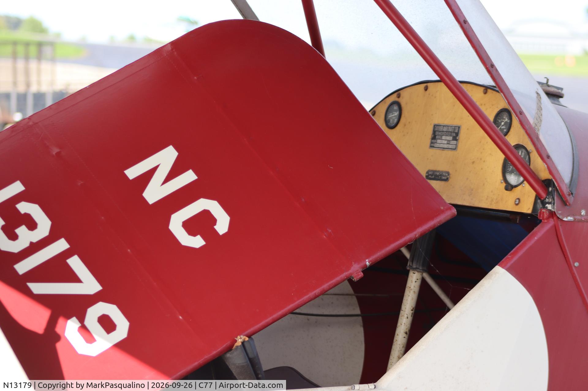 Aircraft N13179, 1933 Piper E-2, c/n 60, Piper E-2, at C77, photo by MarkPasqualino