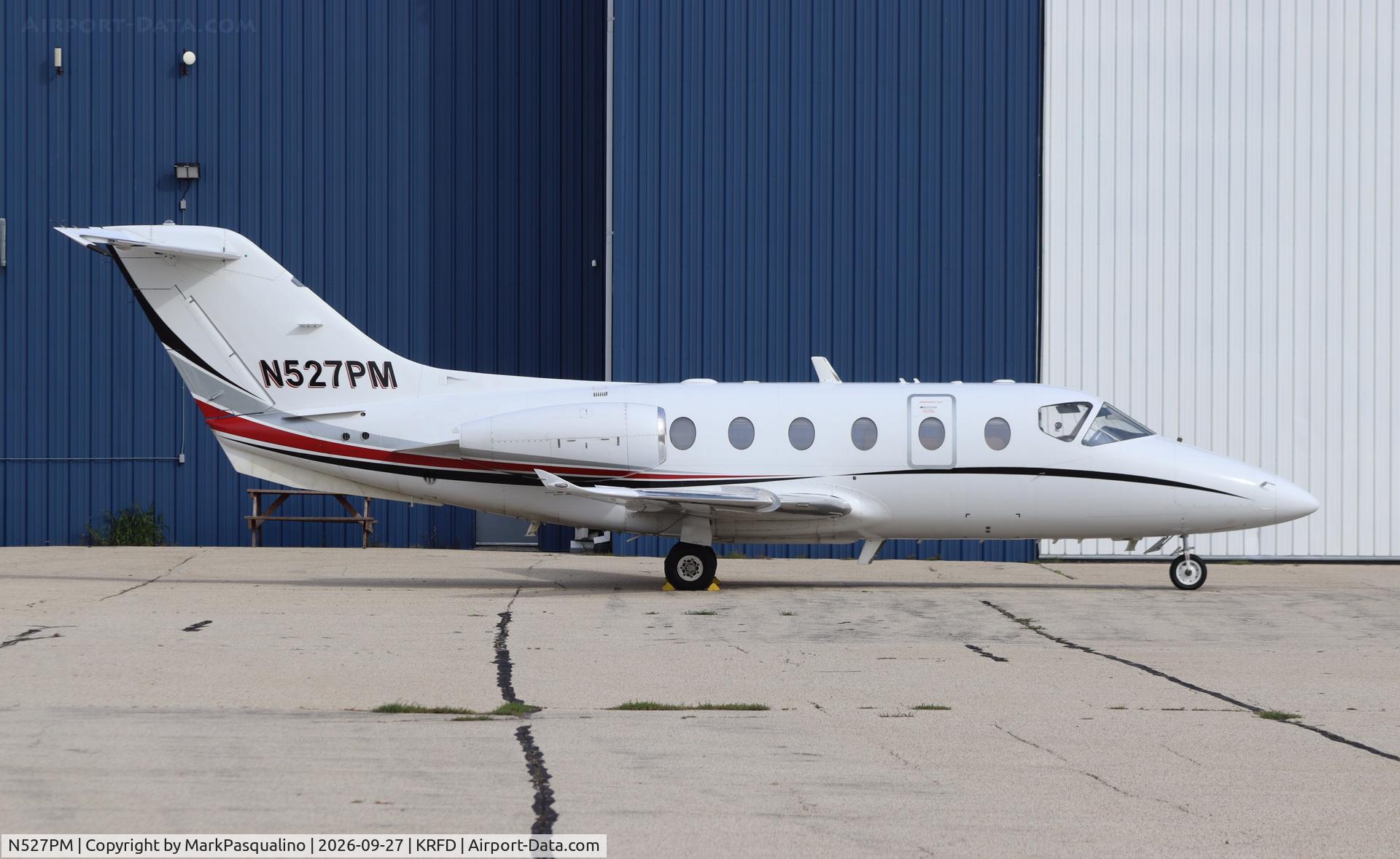Aircraft N527PM, 2000 Beech 400A Beechjet, c/n RK-304, Beech 400A, at KRFD, photo by MarkPasqualino