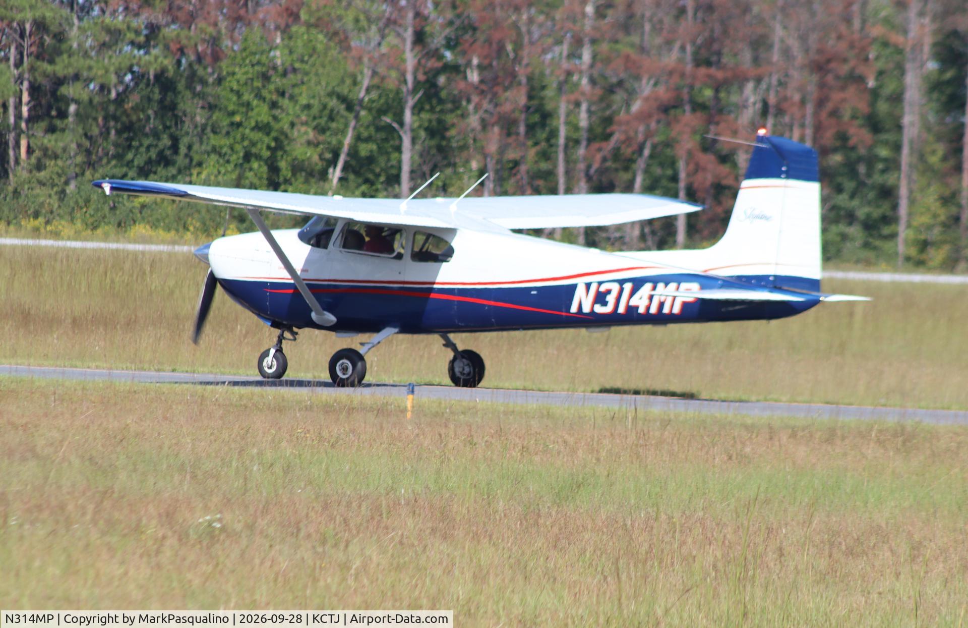 Aircraft N314MP, 1958 Cessna 182B Skylane, c/n 51634, Cessna 182B, at KCTJ, photo by MarkPasqualino