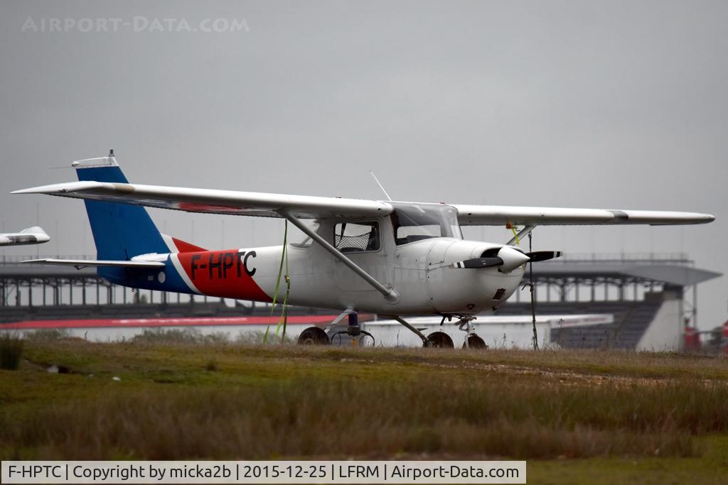Aircraft F-HPTC, Reims/cessna F150K, c/n 0544, Parked, at LFRM, photo by micka2b