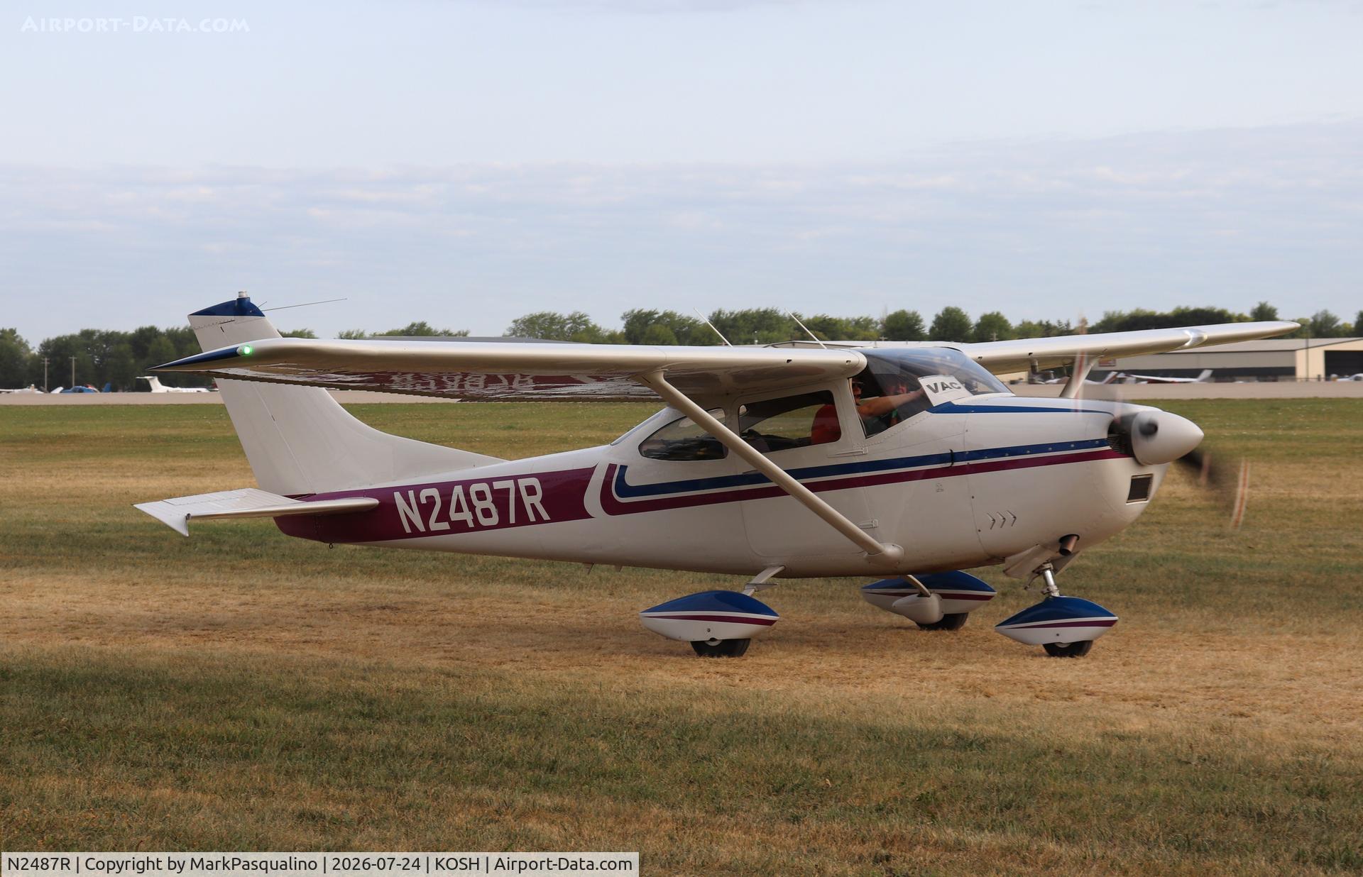 Aircraft N2487R, 1964 Cessna 182G Skylane, c/n 18255587, Cessna 182G, at KOSH, photo by MarkPasqualino