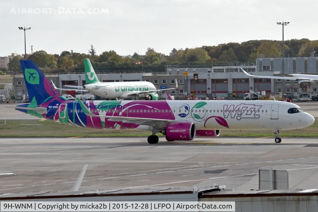 Aircraft 9H-WNM, 2024 Airbus A321-271NX, c/n 11969, Taxiing, at LFPO, photo by micka2b