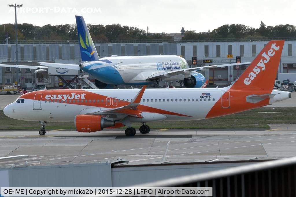 Aircraft OE-IVE, 2016 Airbus A320-214, c/n 7132, Taxiing, at LFPO, photo by micka2b