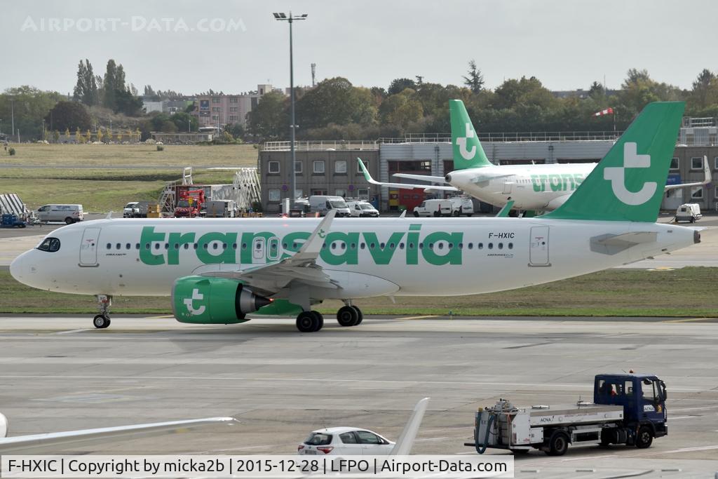 Aircraft F-HXIC, 2026 Airbus A320-252N, c/n 13289, Taxiing, at LFPO, photo by micka2b