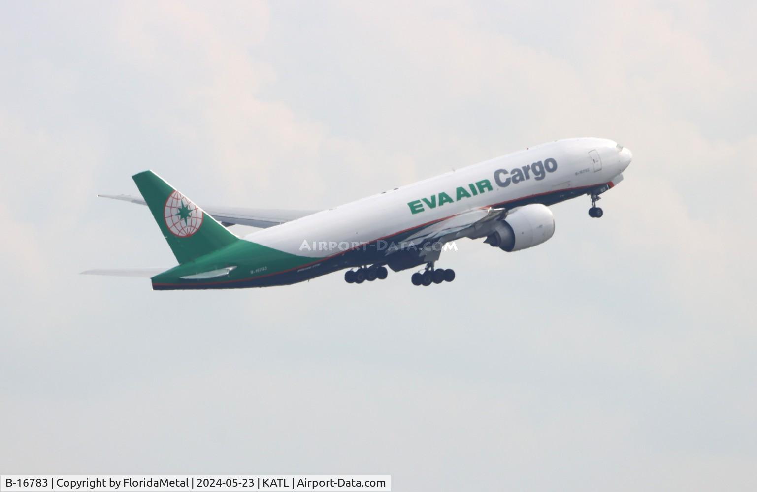 Aircraft B-16783, 2018 Boeing 777-F5E, c/n 62826 l/n 1568, EVA Cargo 77L zx atl-kix, at KATL, photo by FloridaMetal