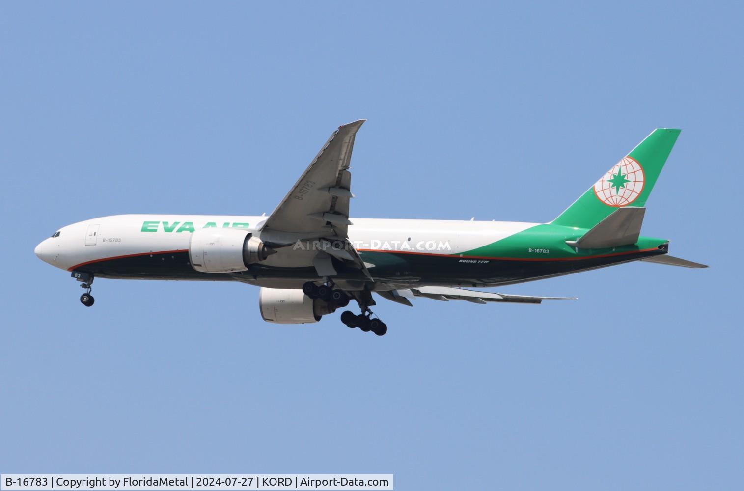 Aircraft B-16783, 2018 Boeing 777-F5E, c/n 62826 l/n 1568, EVA 77L zx yyz-ord, at KORD, photo by FloridaMetal