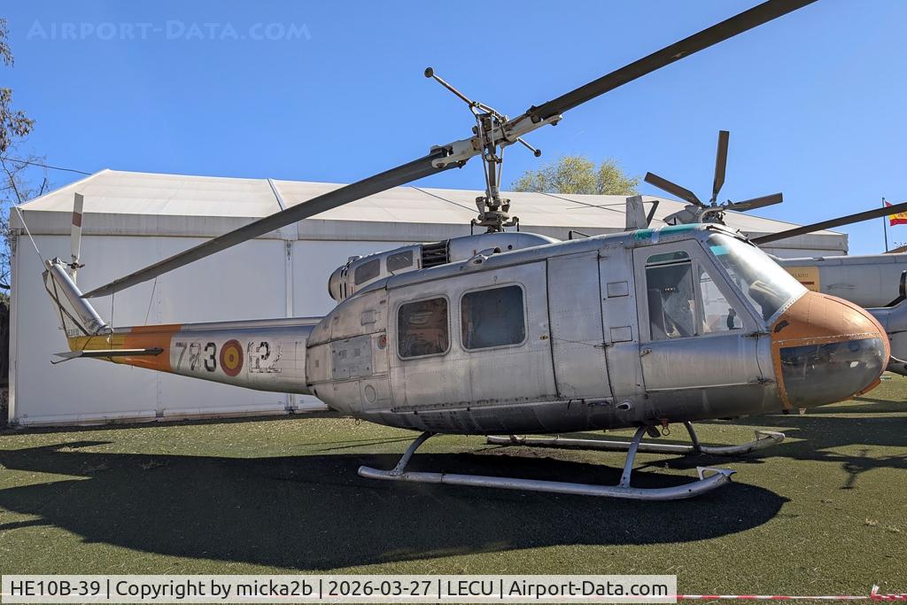 Aircraft HE10B-39, 1972 Bell UH-1H Iroquois, c/n 13276, Preserved, at LECU, photo by micka2b