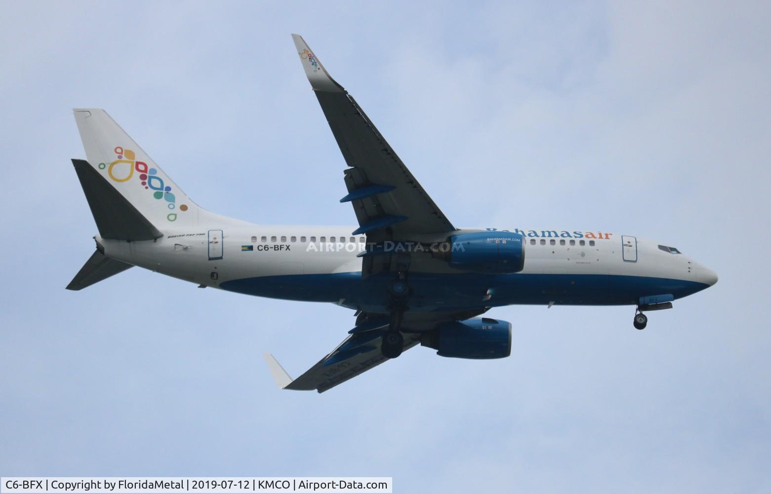 Aircraft C6-BFX, 2003 Boeing 737-790, c/n 30662, BHS 737 zx nas-mco, at KMCO, photo by FloridaMetal