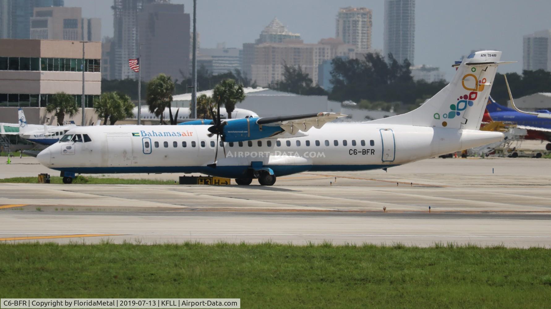 Aircraft C6-BFR, 2016 ATR 72-600 (72-212A), c/n 1314, BHS ATR-72 zx, at KFLL, photo by FloridaMetal