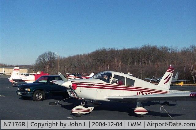 N7176R, 1966 Piper PA-28-140 C/N 28-21887, Home Base, LWM