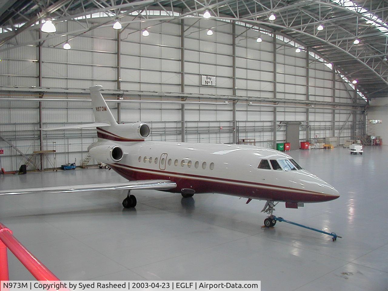 N973M, 2000 Dassault Falcon 900EX C/N 73, Falcon 50 - Motorola Inc