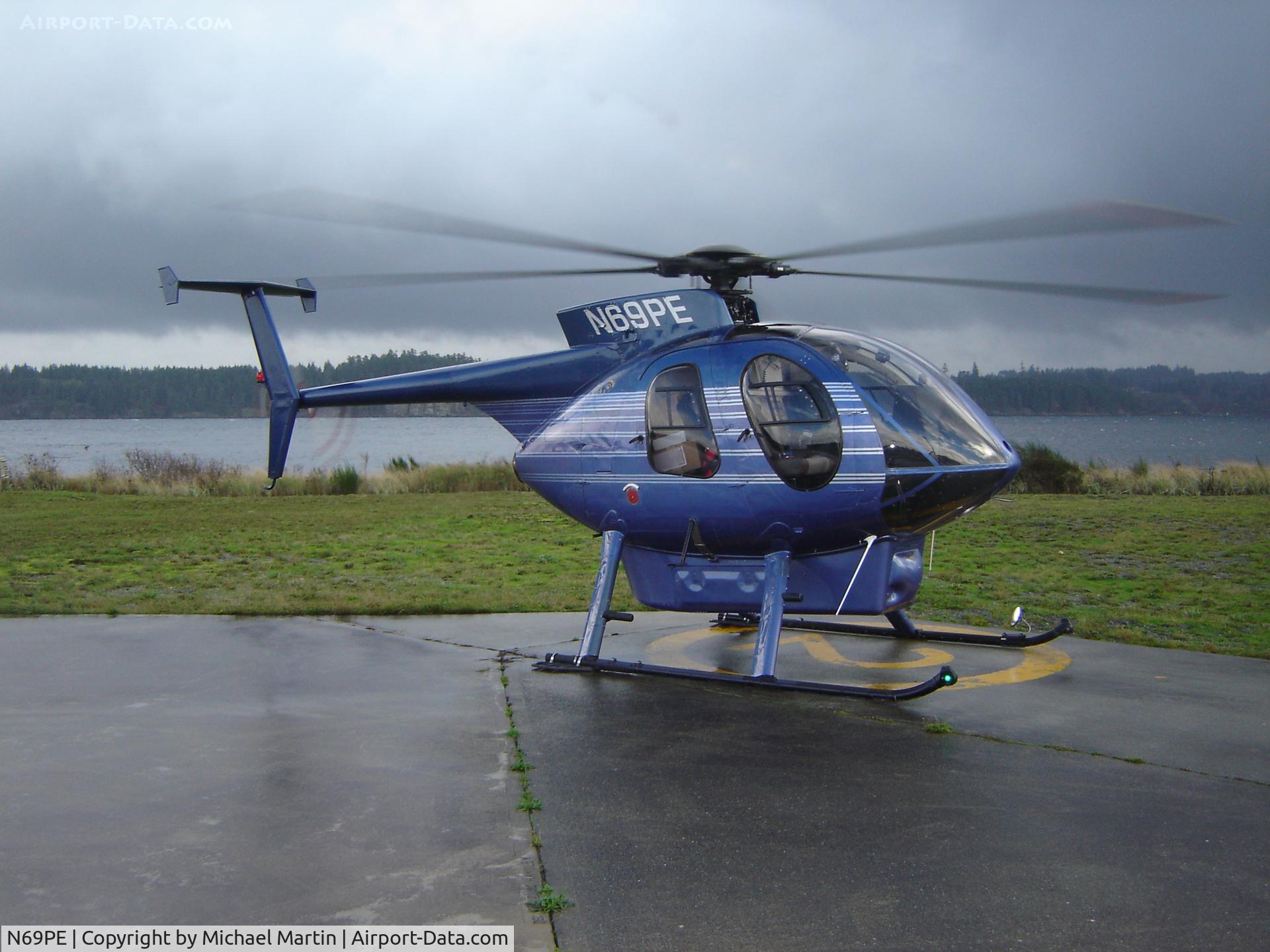 N69PE, 1980 Hughes 369D C/N 1000831D, Incoming Storm - IFR time!