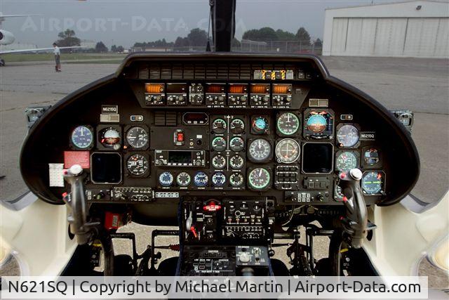 N621SQ, 1990 Agusta A-109C C/N 7618, Pilots view