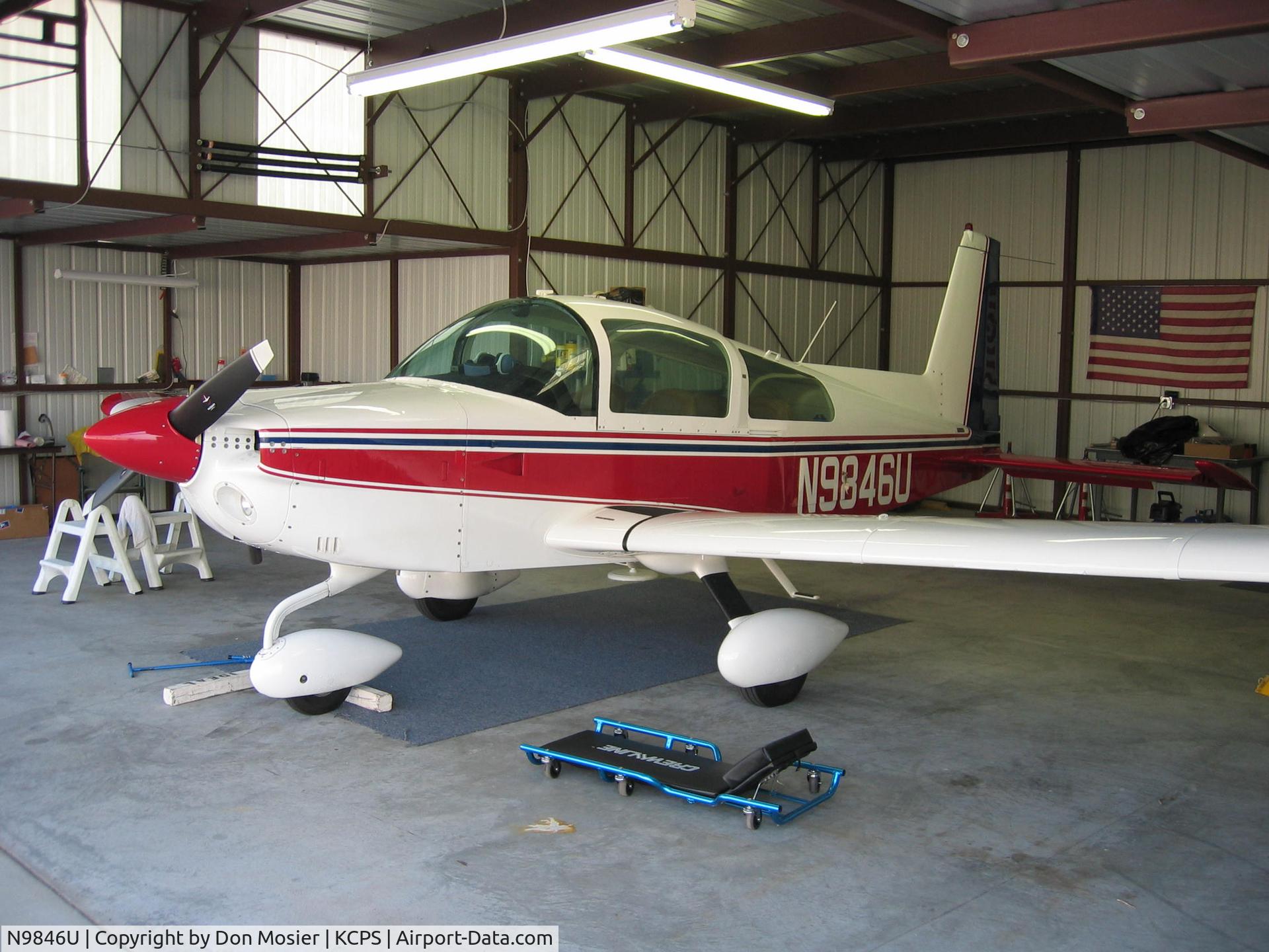 N9846U, 1976 Grumman American AA-5A Cheetah C/N AA5A0246, Wonderfully restored Cheetah