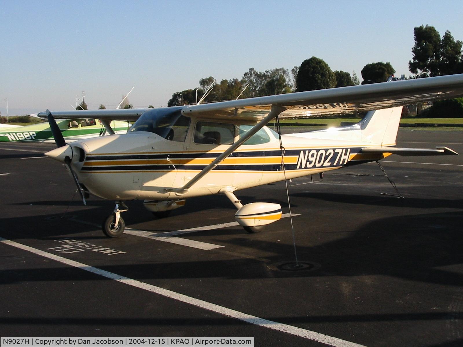 N9027H, 1975 Cessna 172M C/N 17265908, Former Flagship of the Shoreline Flying Club in Palo Alto, CA