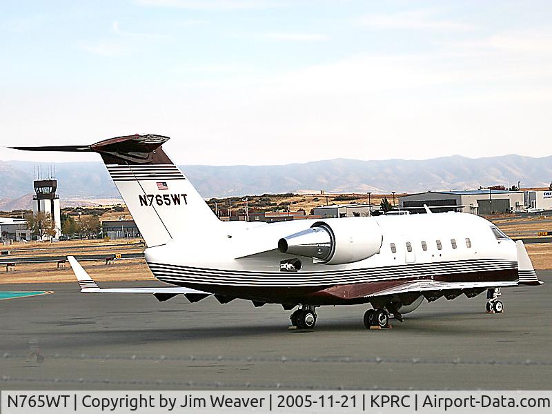 N765WT, 1989 Canadair Challenger 601-3A (CL-600-2B16) C/N 5039, Shot at Prescott, AZ