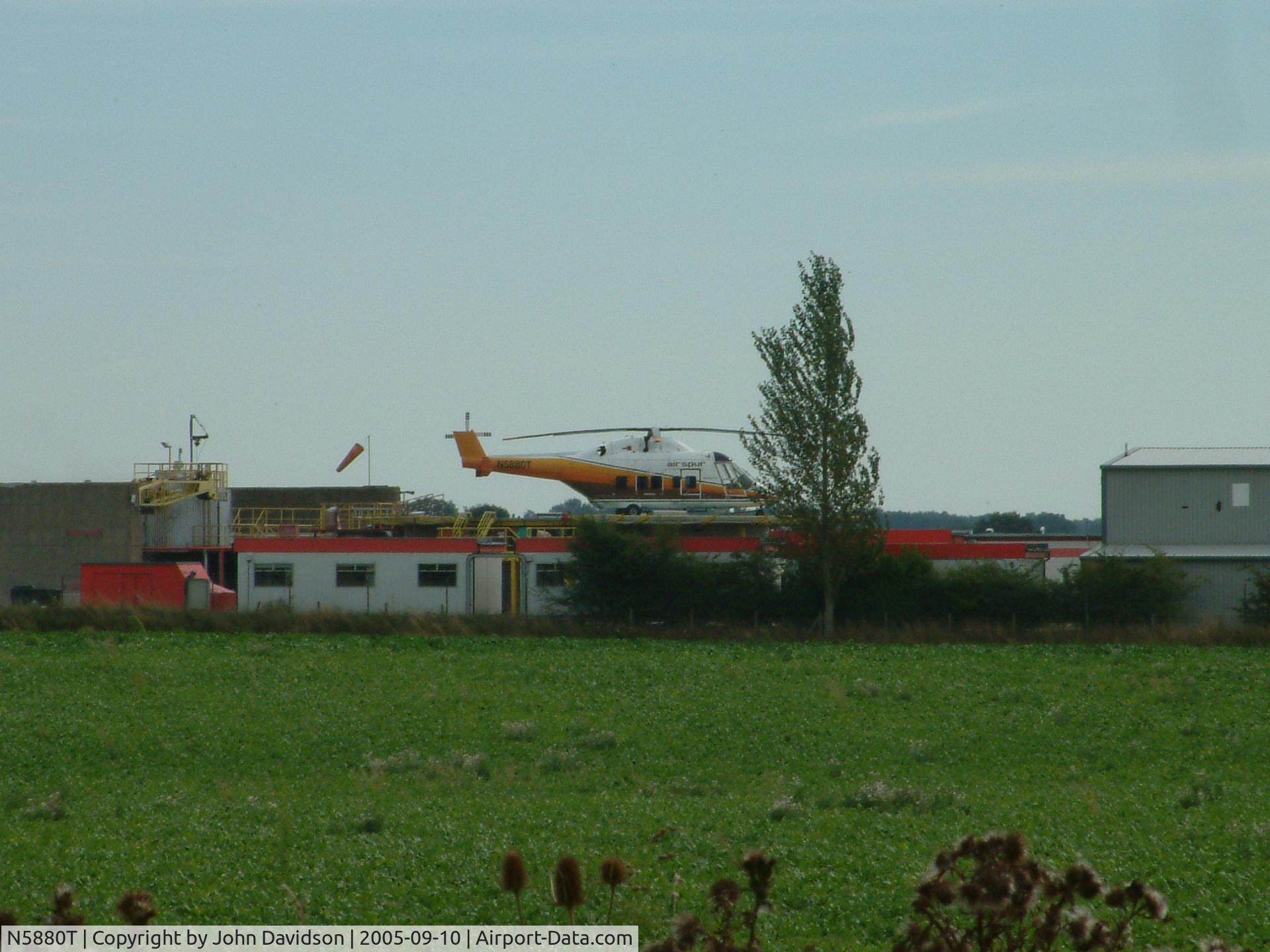 N5880T, 1983 Westland WG-30-100 C/N 009, WG30 at Norwich Airport, UK