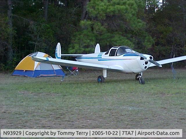 N93929, 1946 Erco 415C Ercoupe C/N 1252, Ercoupe 415-C