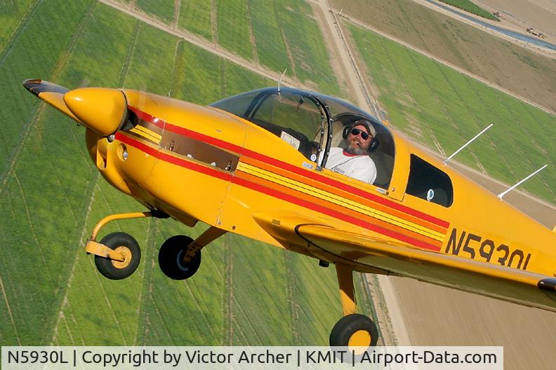 N5930L, 1969 American AA-1 Yankee C/N AA1-0230, RG Air To Air