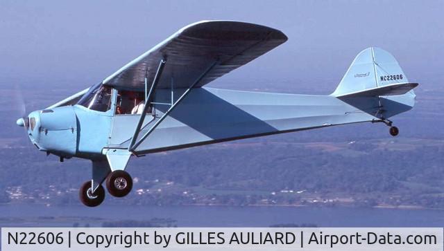 N22606, 1939 Taylorcraft BL C/N 1247, 1939 BL