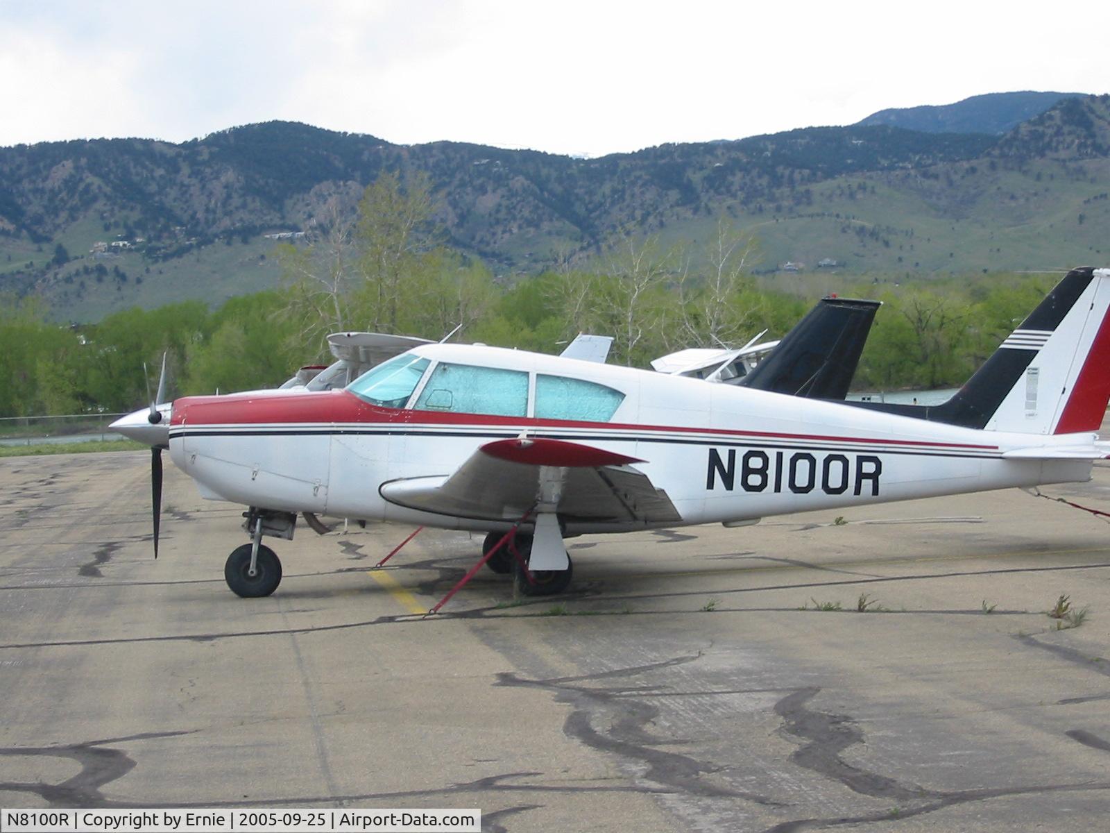 N8100R, 1959 Piper PA-24-250 Comanche C/N 24-1311, From Boulder visit