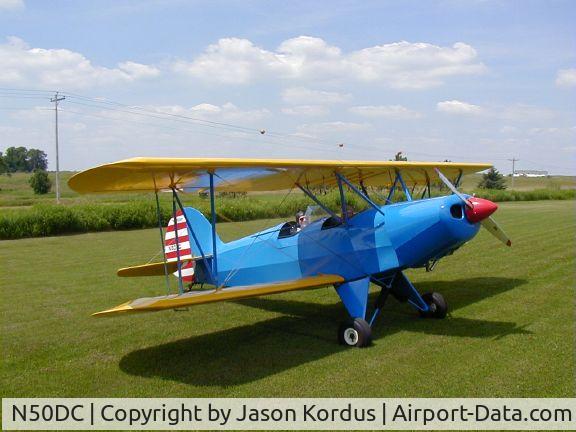 N50DC, 1993 Hatz  C/N 282, N50DC is powered with a Lycoming 0320 E2D and flys at 105 mph.