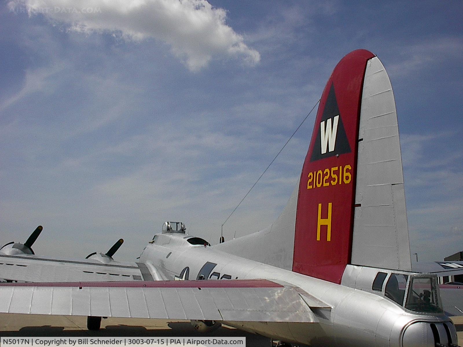 N5017N, 1944 Lockheed/Vega (Boeing) B-17G-105-VE Flying Fortress C/N 8649, 