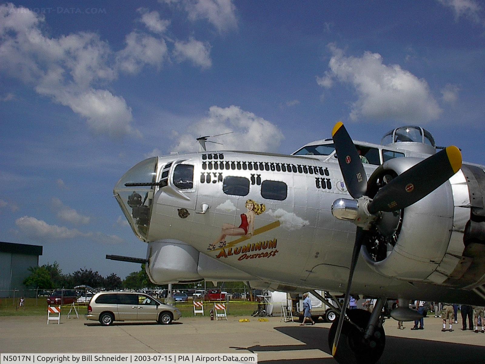 N5017N, 1944 Lockheed/Vega (Boeing) B-17G-105-VE Flying Fortress C/N 8649, Nose Art